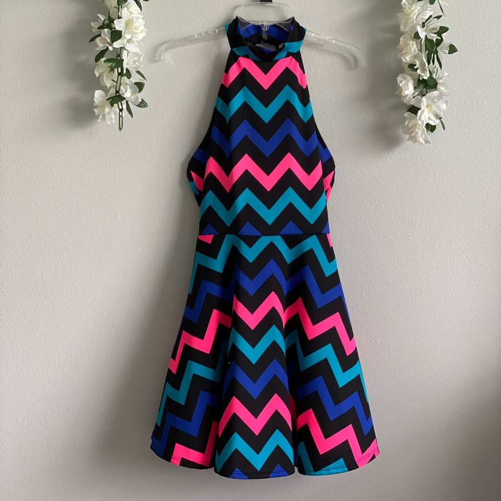 Charlotte Russe halter dress size L